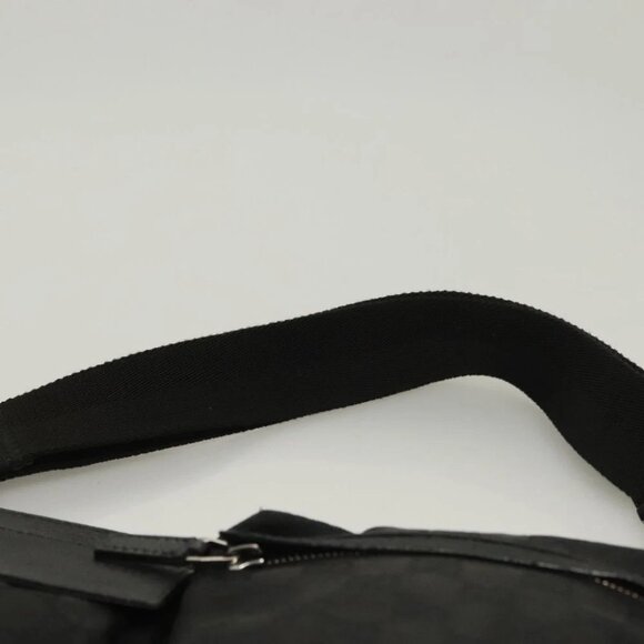 GUCCI GG Canvas Waist bag Black Silver - Picture 9 of 15